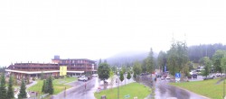 Archived image Webcam Ehrwald - Base Station Zugspitzbahn 09:00