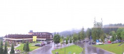 Archived image Webcam Ehrwald - Base Station Zugspitzbahn 15:00