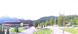 Archiv Foto Webcam Ehrwald: Talstation Tiroler Zugspitzbahn 15:00