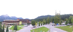 Archived image Webcam Ehrwald - Base Station Zugspitzbahn 09:00