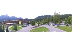 Archived image Webcam Ehrwald - Base Station Zugspitzbahn 15:00