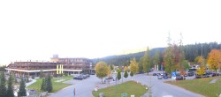 Archived image Webcam Ehrwald - Base Station Zugspitzbahn 09:00