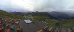 Archiv Foto Webcam Diedamskopf: Panorama Bergstation Seilbahn 05:00