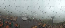 Archiv Foto Webcam Diedamskopf: Panorama Bergstation Seilbahn 15:00