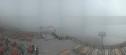Archiv Foto Webcam Diedamskopf: Panorama Bergstation Seilbahn 15:00