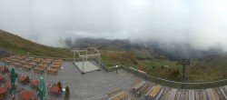Archiv Foto Webcam Diedamskopf: Panorama Bergstation Seilbahn 17:00