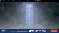 Archiv Foto Webcam Perisher: Neuschnee Snow Stake 01:00