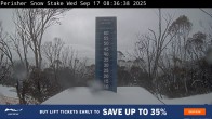 Archiv Foto Webcam Perisher: Neuschnee Snow Stake 07:00