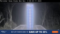 Archiv Foto Webcam Perisher: Neuschnee Snow Stake 23:00