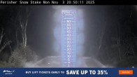Archiv Foto Webcam Perisher: Neuschnee Snow Stake 19:00