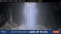 Archiv Foto Webcam Perisher: Neuschnee Snow Stake 21:00