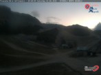 Archiv Foto Webcam Skigebiet Monte Magnola - Ovindoli - Mittelstation 19:00
