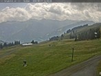 Archiv Foto Webcam Saalbach: Ausblick von der Seidl-Alm 13:00