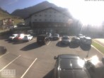 Archived image Webcam Stuben: View Hotel Après Post 07:00