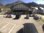 Archived image Webcam Stuben: View Hotel Après Post 09:00