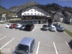 Archived image Webcam Stuben: View Hotel Après Post 11:00