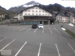 Archived image Webcam Stuben: View Hotel Après Post 11:00