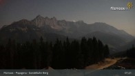 Archived image Webcam Filzmoos - Top Station Papageno 19:00