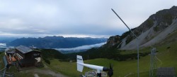 Archiv Foto Webcam Axamer Lizum: Ausblick Birgitzköpflhaus 05:00