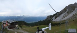 Archiv Foto Webcam Axamer Lizum: Ausblick Birgitzköpflhaus 17:00