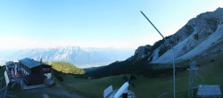 Archiv Foto Webcam Axamer Lizum: Ausblick Birgitzköpflhaus 08:00