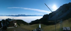 Archived image Webcam Axamer Lizum Ski Resort: View from Birgitzköpflhaus 23:00