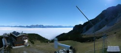 Archived image Webcam Axamer Lizum Ski Resort: View from Birgitzköpflhaus 01:00