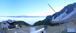 Archived image Webcam Axamer Lizum Ski Resort: View from Birgitzköpflhaus 05:00