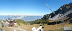 Archived image Webcam Axamer Lizum Ski Resort: View from Birgitzköpflhaus 11:00