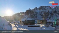 Archiv Foto Webcam Val Gardena - Dantercepies Bergstation 07:00