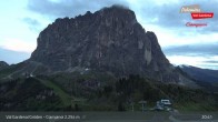 Archived image Webcam Val Gardena - Ciampinoi Top station 00:00