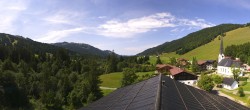 Archived image Webcam Balderschwang: Panoramic View Village 11:00