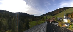 Archived image Webcam Balderschwang: Panoramic View Village 13:00