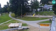 Archiv Foto Webcam Maribor: Übungshang am Hotel Bellevue 09:00