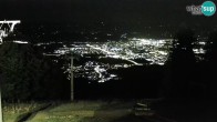 Archived image Webcam Maribor: Beginner Slope at Hotel Bellevue 23:00