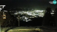 Archived image Webcam Maribor: Beginner Slope at Hotel Bellevue 23:00