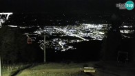 Archived image Webcam Maribor: Beginner Slope at Hotel Bellevue 23:00