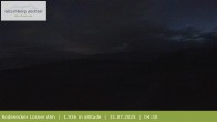 Archived image Webcam View from the mountaintop around Rodenecker Lüsner Alm 22:00