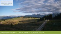 Archived image Webcam View from the mountaintop around Rodenecker Lüsner Alm 01:00