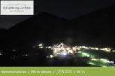 Archived image Webcam View from Gitsch Mountain towards Weitental 03:00