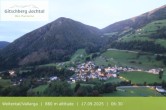 Archived image Webcam View from Gitsch Mountain towards Weitental 05:00