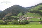 Archived image Webcam View from Gitsch Mountain towards Weitental 07:00