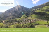 Archived image Webcam View from Gitsch Mountain towards Weitental 13:00