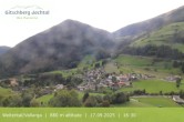 Archived image Webcam View from Gitsch Mountain towards Weitental 15:00