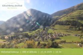 Archived image Webcam View from Gitsch Mountain towards Weitental 13:00