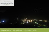 Archived image Webcam View from Gitsch Mountain towards Weitental 05:00