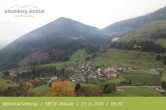 Archived image Webcam View from Gitsch Mountain towards Weitental 07:00