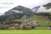 Archived image Webcam View from Gitsch Mountain towards Weitental 11:00