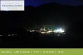 Archiv Foto Webcam Gitschberg Jochtal: Blick auf die Mittelstation Schilling 19:00