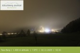 Archiv Foto Webcam Gitschberg Jochtal: Blick auf die Mittelstation Schilling 01:00